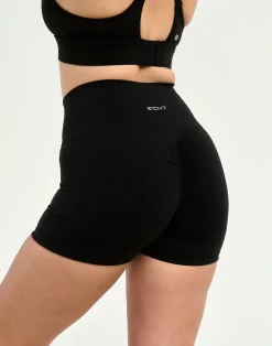 Clearance ECHT Force Scrunch Shorts Black