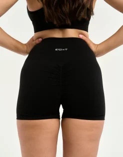 Clearance ECHT Force Scrunch Shorts Black