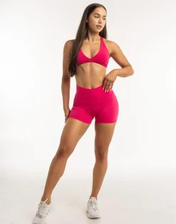 Clearance ECHT Force Scrunch Shorts Bright Pink