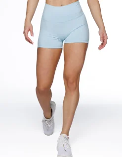 New ECHT Force Scrunch Shorts Light Blue