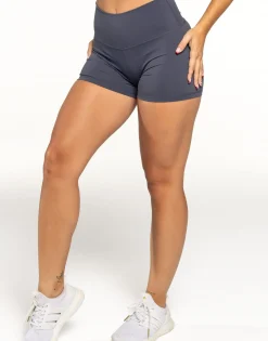 Online ECHT Force Scrunch Shorts Smoke Grey