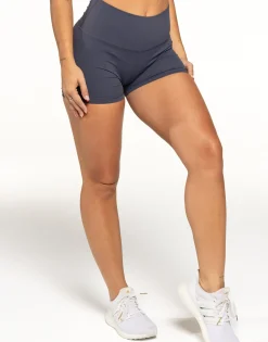Online ECHT Force Scrunch Shorts Smoke Grey