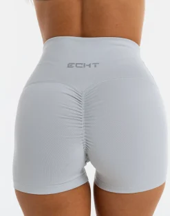 New ECHT Force Scrunch Shorts Micro Grey
