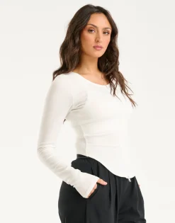 Hot ECHT Knit Cardigan White