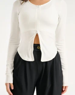 Hot ECHT Knit Cardigan White