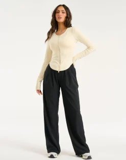 Sale ECHT Knit Cardigan Taupe