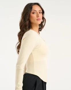 Sale ECHT Knit Cardigan Taupe