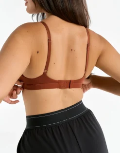 Clearance ECHT Elemental Crossover Bralette Brown
