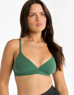 Clearance ECHT Elemental Crossover Bralette Green
