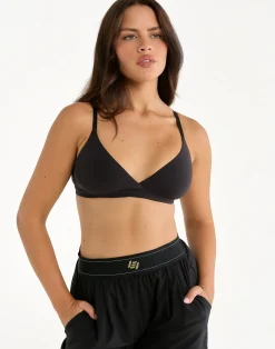 Fashion ECHT Elemental Crossover Bralette Black