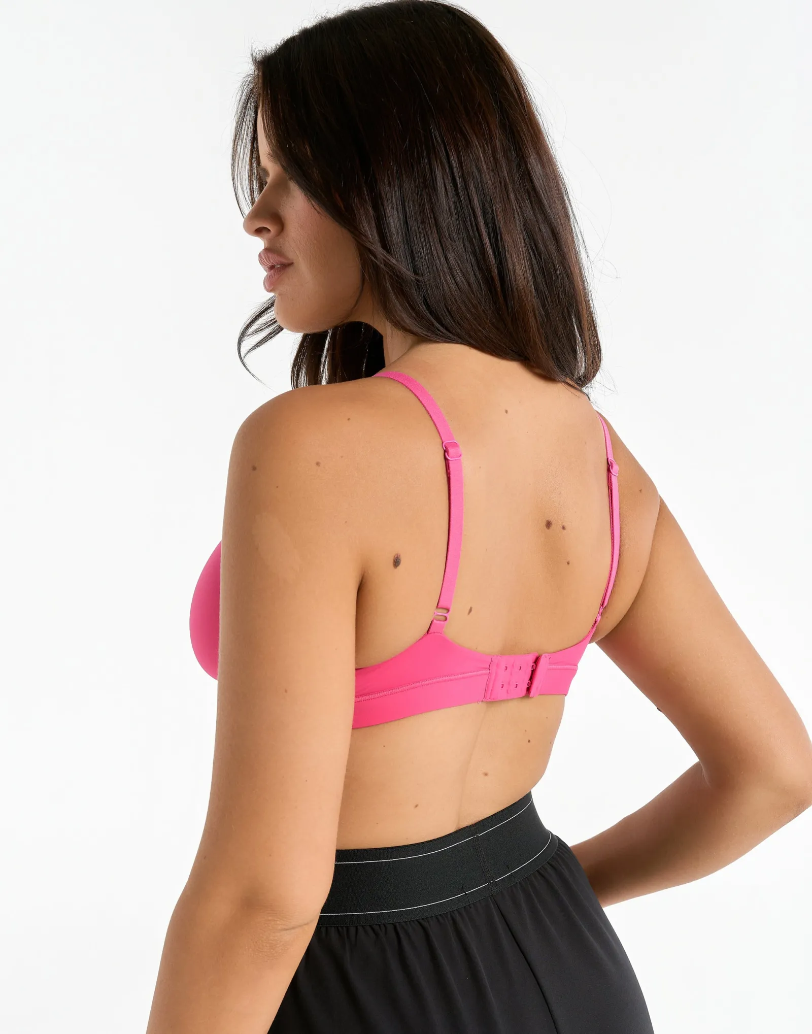 New ECHT Elemental Crossover Bralette Pink