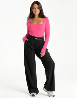 Discount ECHT Elemental L Square Bodysuit Pink