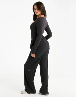 Clearance ECHT Elemental L Square Bodysuit Black
