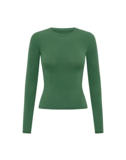 New ECHT Elemental Long Sleeve T-Shirt Green