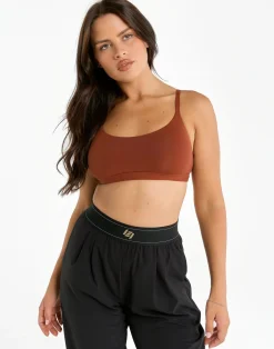 Fashion ECHT Elemental Scoop Bralette Brown
