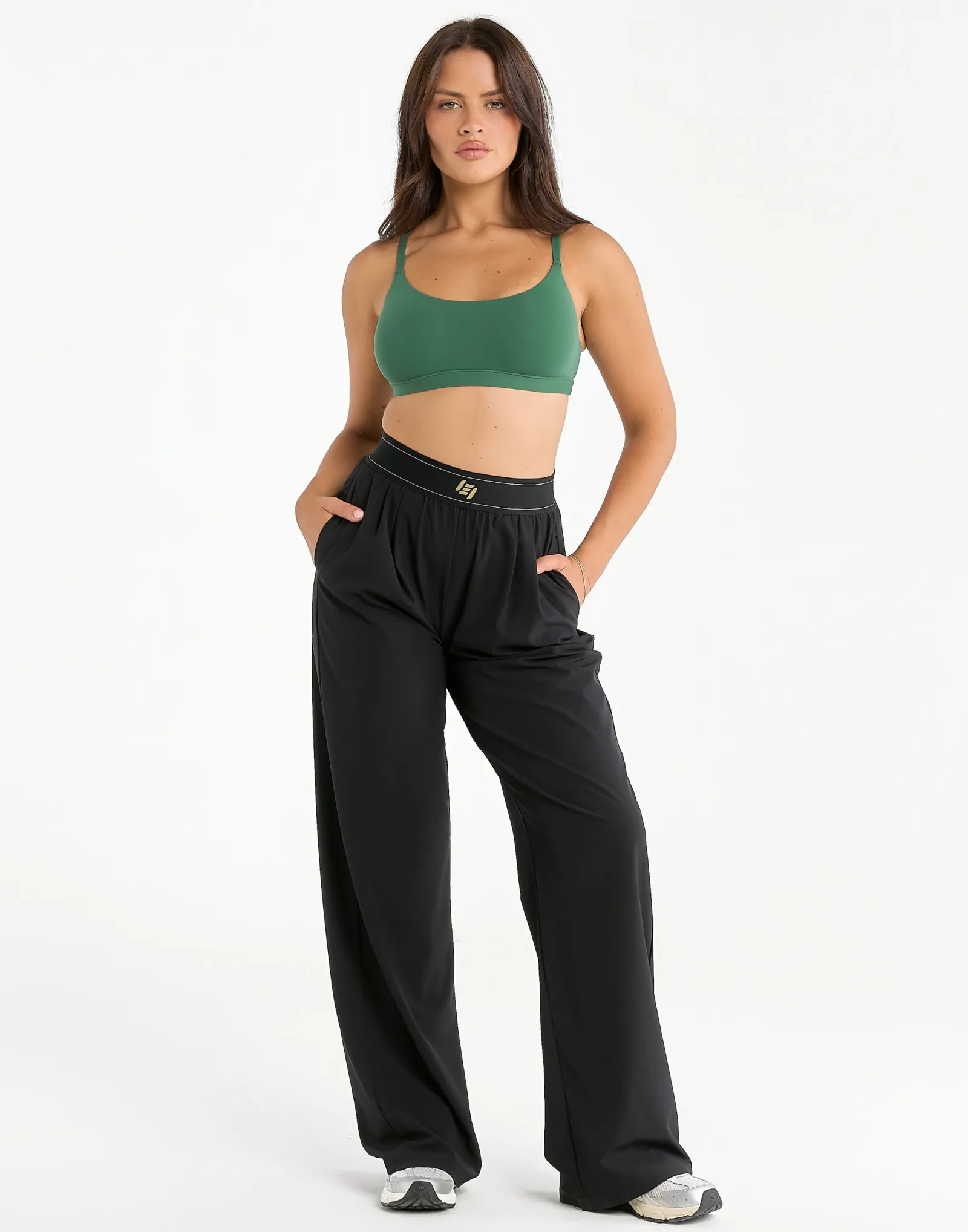 Fashion ECHT Elemental Scoop Bralette Green