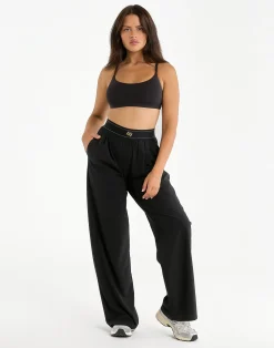 Outlet ECHT Elemental Scoop Bralette Black