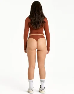 Outlet ECHT Elemental Thong Brown