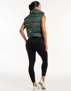 Sale ECHT Elevate Puffer Vest Emerald Green
