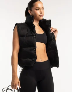 Sale ECHT Elevate Puffer Vest Black