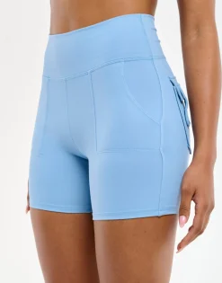 Online ECHT Essence Shorts Process Blue