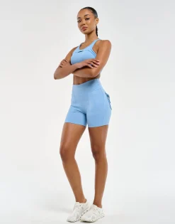 Online ECHT Essence Shorts Process Blue