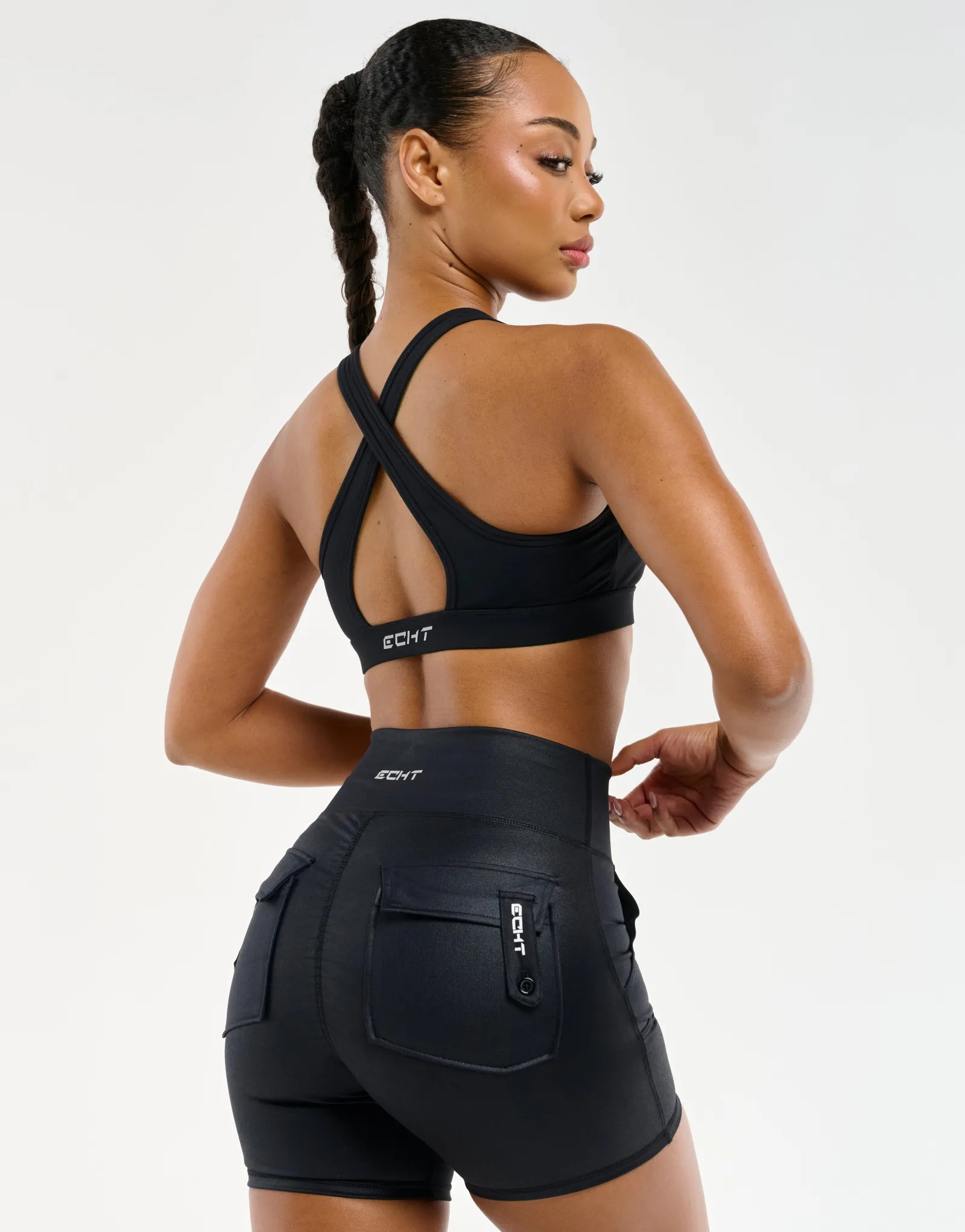 Hot ECHT Essence Shorts Black
