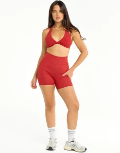 Online ECHT Essence Shorts Scarlet Red