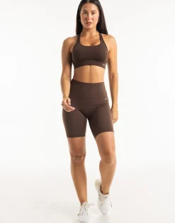 Best ECHT Essence Sports Bra Fudge Brown