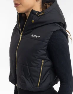 Clearance ECHT Essentia Vest Jacket Black