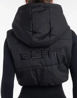 Clearance ECHT Essentia Vest Jacket Black