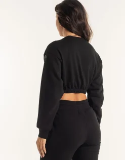 Discount ECHT Esteem Cropped Sweater Black