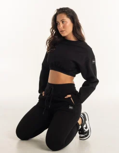 Discount ECHT Esteem Cropped Sweater Black