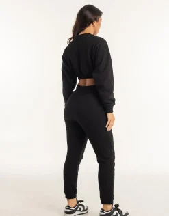 Discount ECHT Esteem Cropped Sweater Black