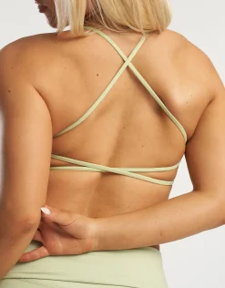 New ECHT Expel Sports Bra Light Green