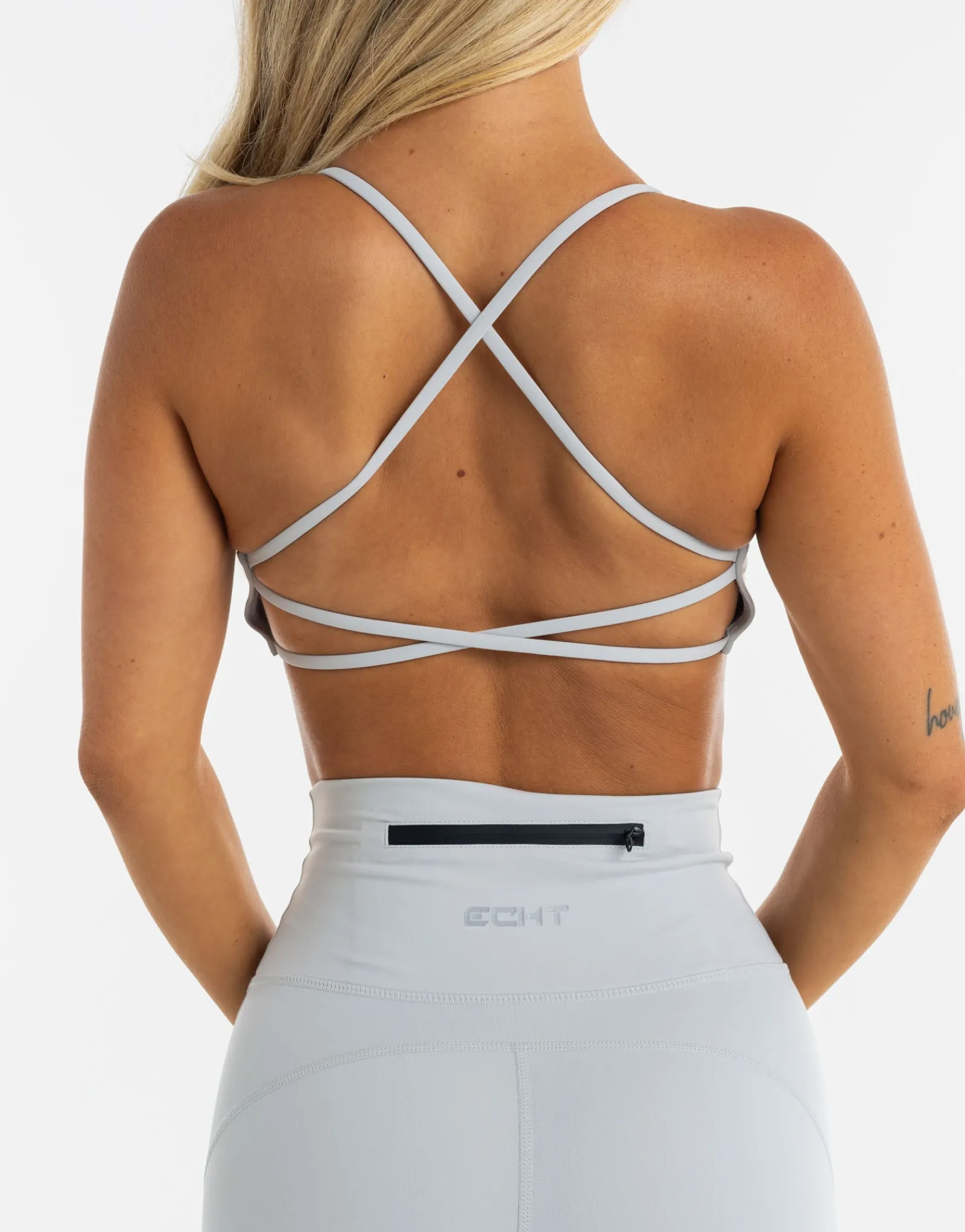 Discount ECHT Expel Sports Bra Micro Grey