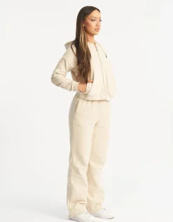 New ECHT Flag Zip-Up Jacket Oatmeal