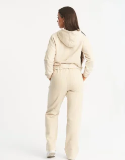 New ECHT Flag Zip-Up Jacket Oatmeal
