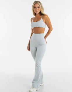 Clearance ECHT Flare Leggings Micro Grey