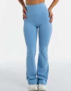 Fashion ECHT Flare Leggings Process Blue