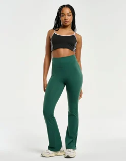 Hot ECHT Flare Leggings V2 Forest Green