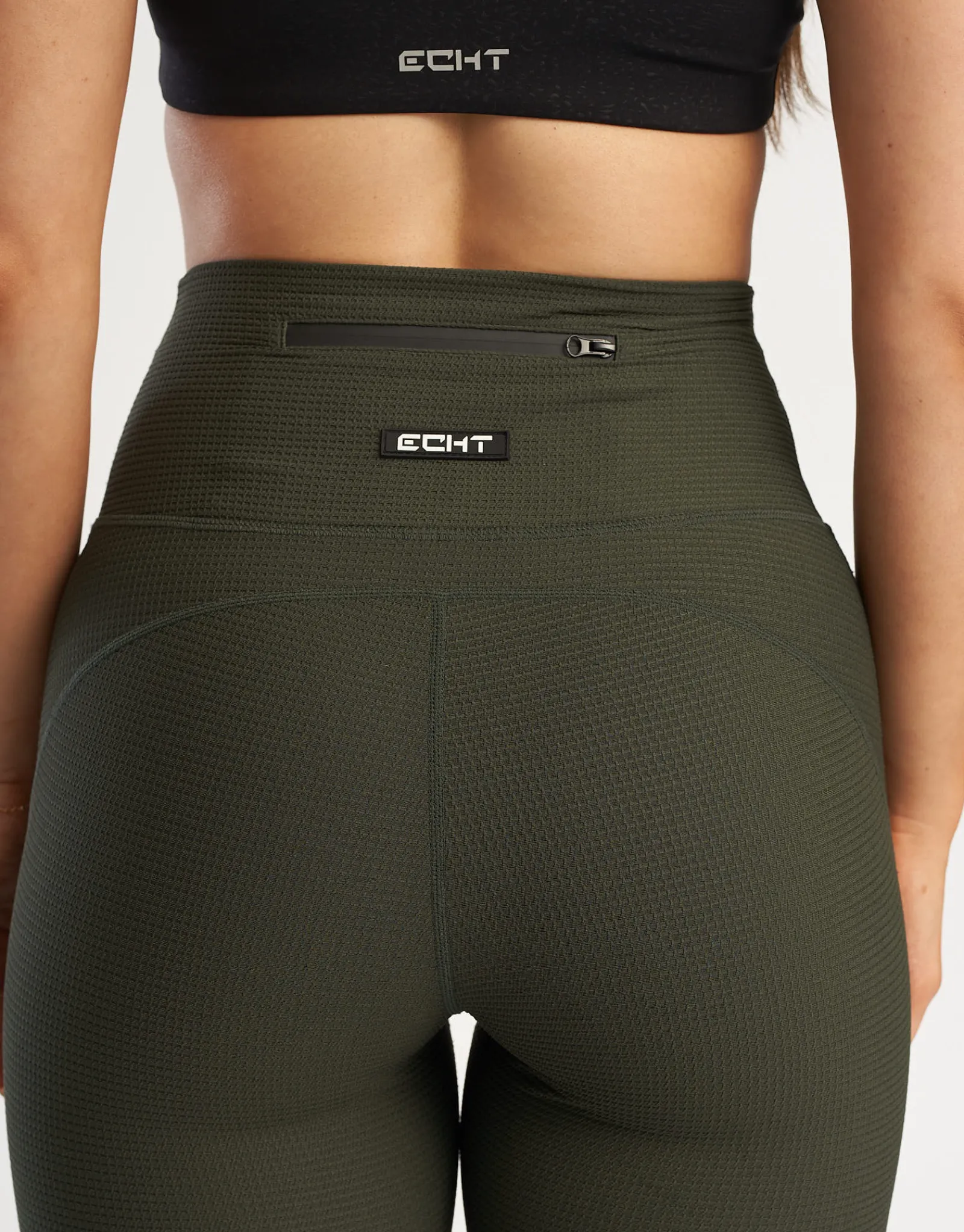 Online ECHT Flare Lounge Leggings Forest Green