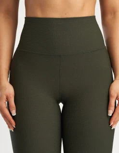 Online ECHT Flare Lounge Leggings Forest Green