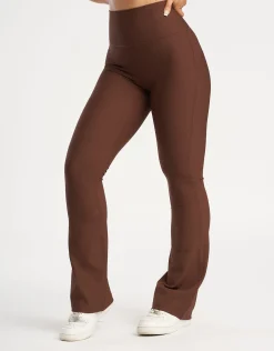 Hot ECHT Flare Lounge Leggings Chestnut Brown