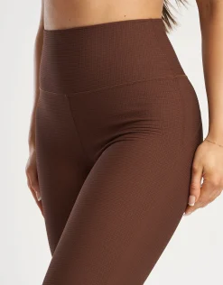Hot ECHT Flare Lounge Leggings Chestnut Brown