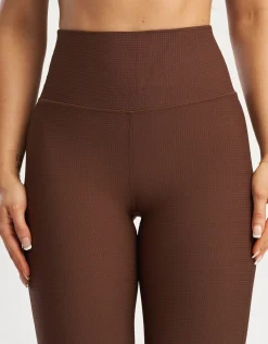 Hot ECHT Flare Lounge Leggings Chestnut Brown