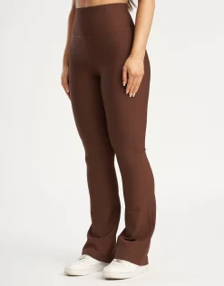 Hot ECHT Flare Lounge Leggings Chestnut Brown