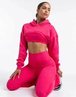Best ECHT Flare Lounge Leggings Bright Pink