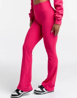 Best ECHT Flare Lounge Leggings Bright Pink