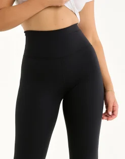 Hot ECHT Flare Lycra Leggings Black